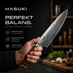 Hasuki Damaskusknivset – 8 delar